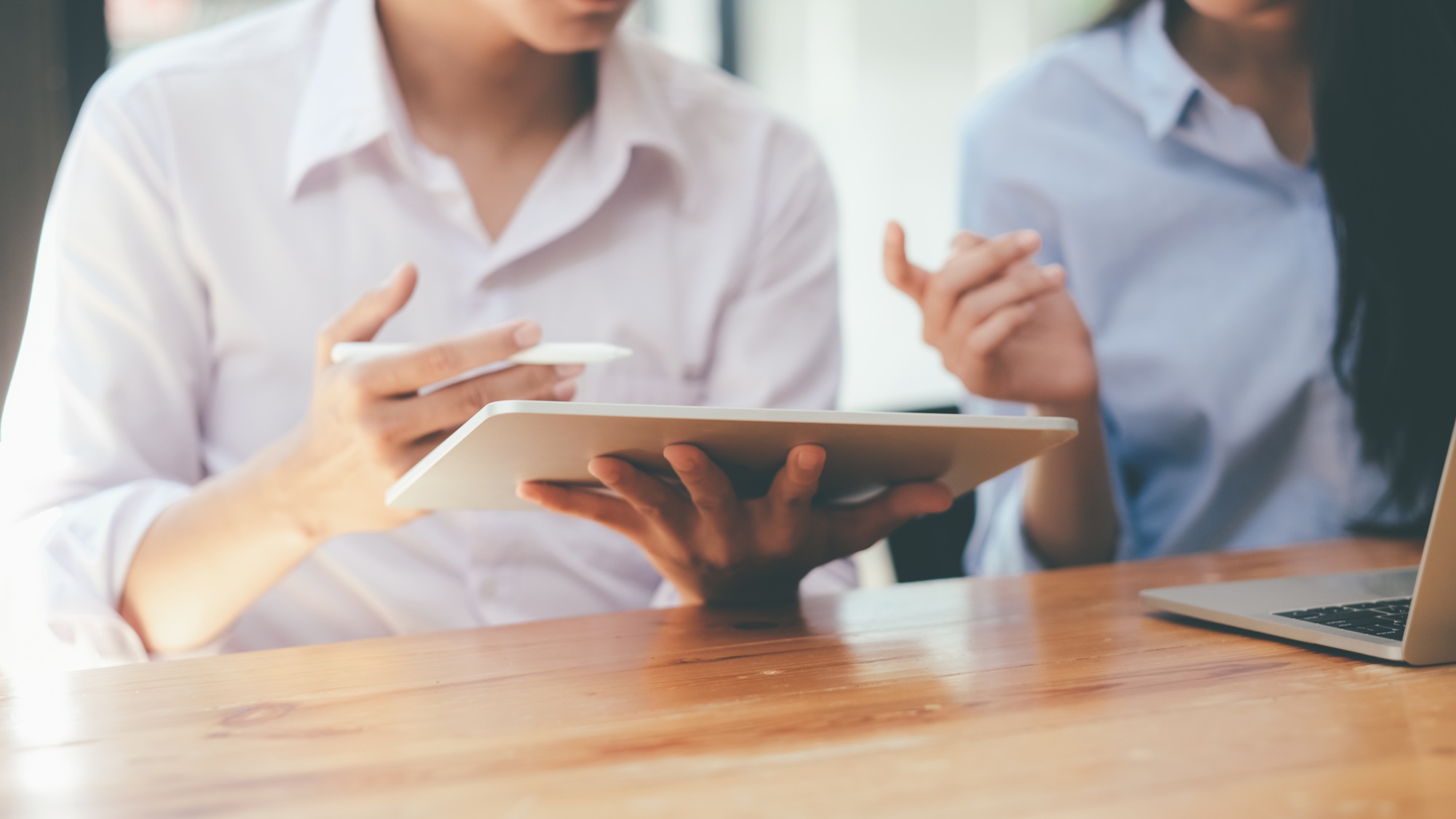 Business team brainstorming